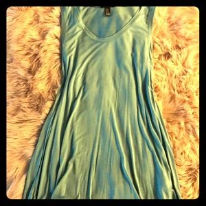 Teal Tank Dress